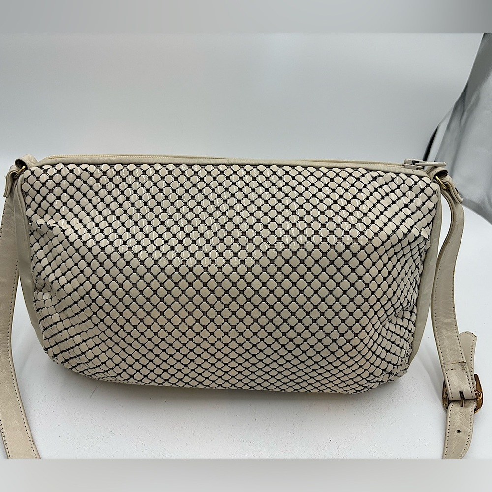 WHITING & DAVIS Vintage Mesh-Metal Chain-mail Crossbody Bag